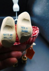 dutch doll red check shoes
